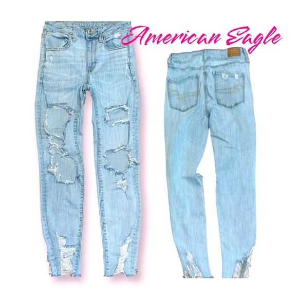 Size 0 American Eagle jeans - Picture 1 of 1